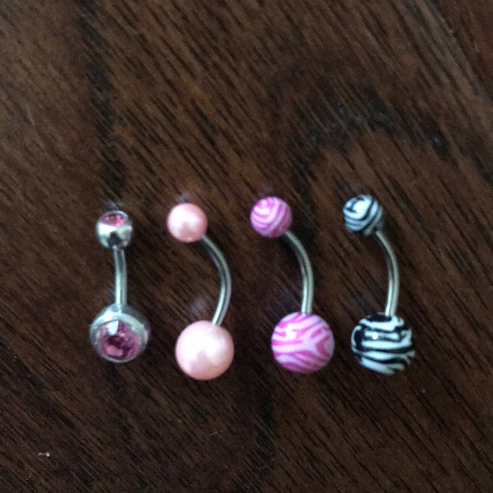14 gauge bellybutton barbells